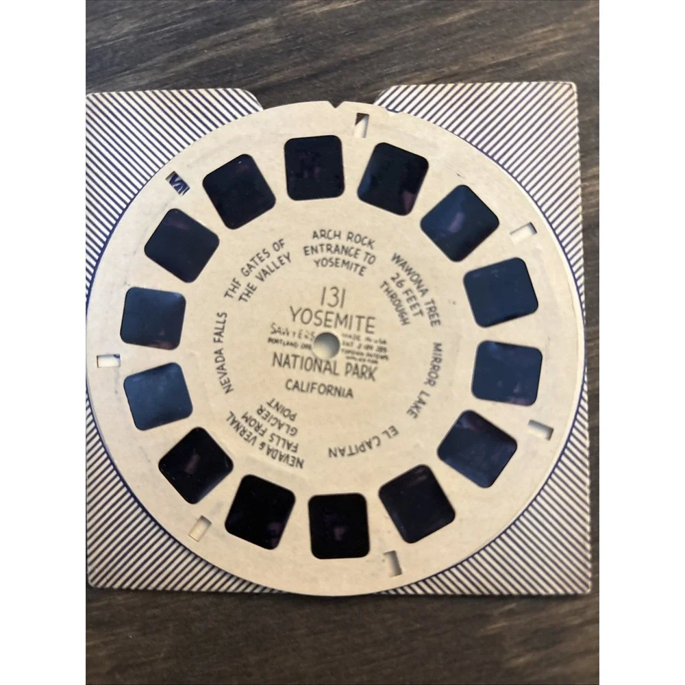 Lot Of 10 Vintage Sawyer's View Master Reels, 7 More Wonders Of The World